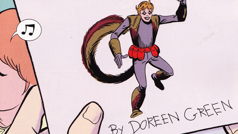 Unbeatable Squirrel Girl #16. Guest art by Steve Ditko.